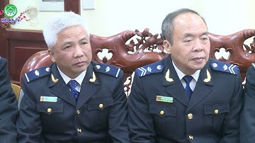 Đc Nguyễn Hữu Liêm - Phó Chủ tịch UBND huyện Hải Hà chúc Tết các đơn vị đêm 30 Tết