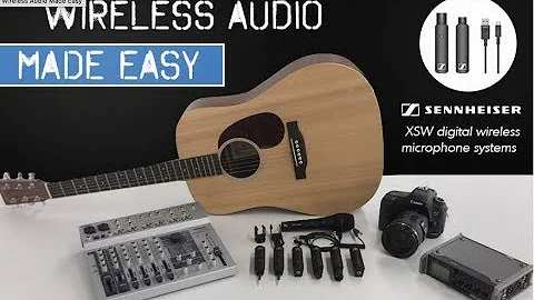 How to setup Sennheiser XSW Wireless Microphone System
