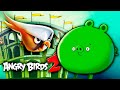 ТОЛСТАЯ СВИНЬЯ ЗАСТРЯЛА во ЛЬДУ! Злые птички Энгри Бердс против СВИНЕЙ / Игра Angry Birds 2