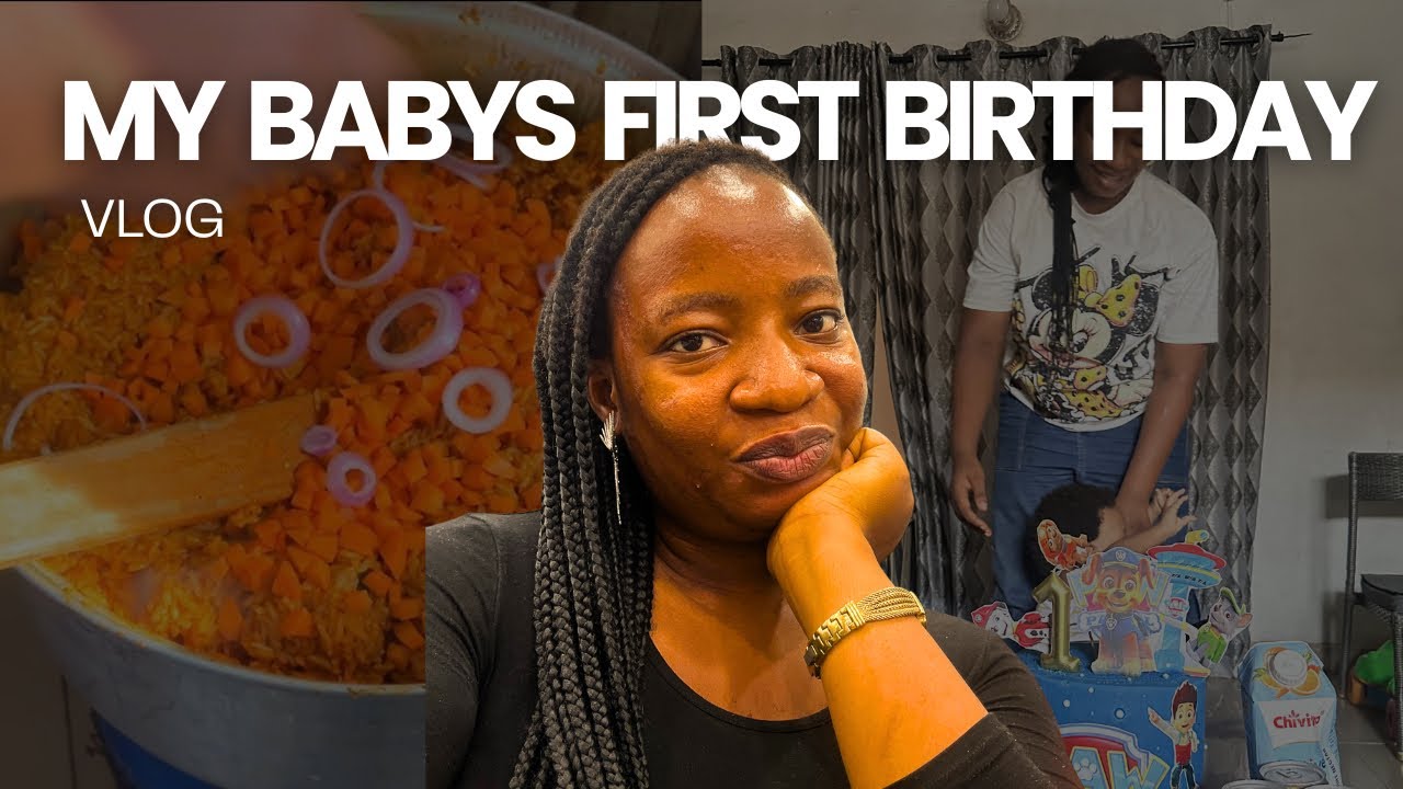 Cook with me as we celebrate my baby’s first birthday + Family brunch 