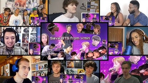 BTS is so done with Vmin (mostly namjoon) ll Reaction Mashup