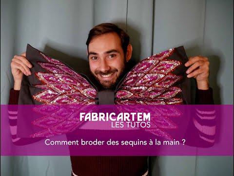 Vidéo: Peut-on coller des sequins sur du tissu ?