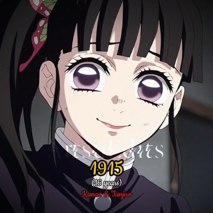Kanao Tsuyuri Through The Years ( Spoilers) #anime #kimetsunoyaiba #kanaotsuyuri