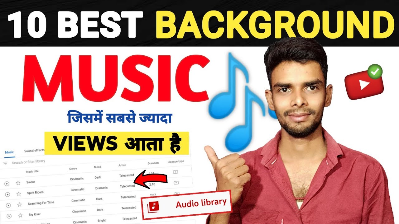 Top 10 Background Music for YouTube Videos Best YouTube audio Library