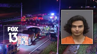 Wrong-way DUI driver causes major crash on I-4: FHP