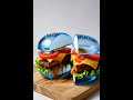 Glass Burger Cutting ASMR  Short Video Satisfaction #ai #aivideo #shorts #shortvideo #shortsviral