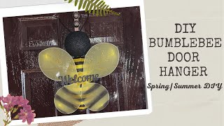 Spring|Summer DIY: Bumblebee Door Hanger