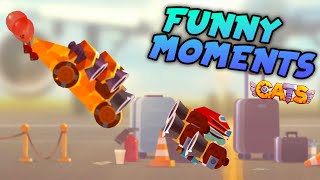 C.A.T.S AWESOME FUNNY MOMENTS & BEST BATTLES Compilation  Crash Arena Turbo Stars