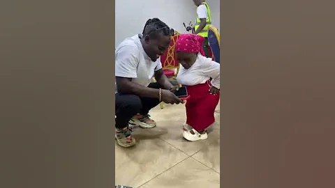 Aunty Ajara and husband sighted at a party in Lagos 😂