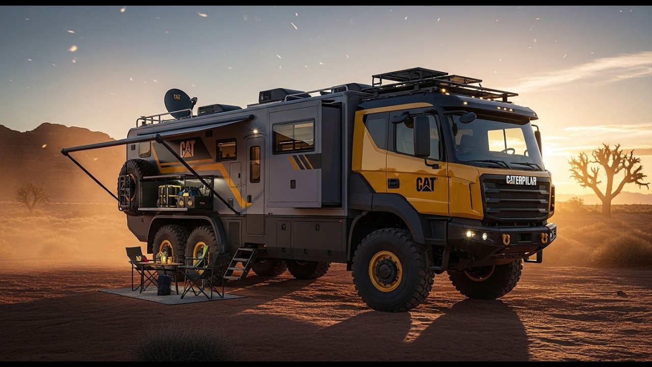 INSANE 2026 Caterpillar 8×8 Overland RV – A Heavy-Duty Titan Built for ...