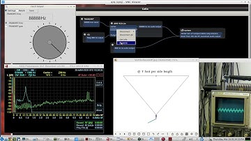FLdigi sending CW at 888 hz on the ULF band & DSB CW at 88,888 hz on the LF band - LIVE demo