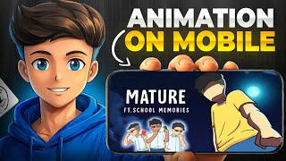 How To Make Animation Video Like Rg Bucket list On Mobile - Full Process | Op Animation