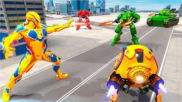 Futuristic Robot Transform Ball Android Gameplay By Games Zone