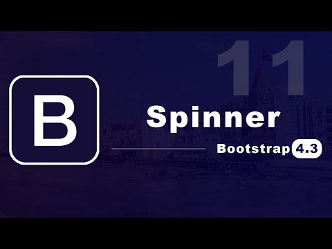 Spinner in Bootstrap 4.3 - (11)
