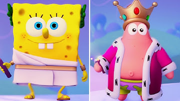 Unlocking Emperor SpongeBob & King Patrick - SpongeBob Titans of the Tide (All TVs & Gold Balloons)