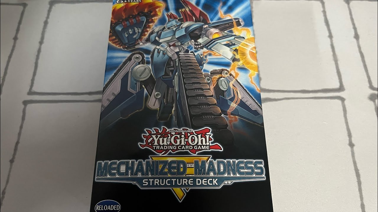 My Review Of The Yugioh Mechanized Madness Structure Deck! | Yu-Gi-Oh Card  Pack Opening!