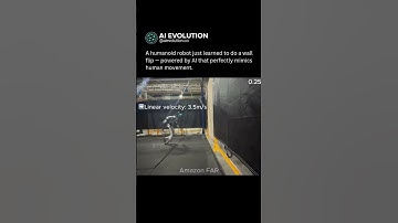 What Happens When AI Trains a Robot to Defy Gravity | #Robotics #futureoftech #shorts #fyp