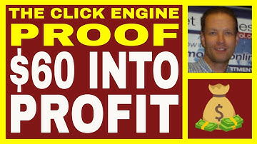 The Click Engine Review - $60 Into PROFIT - INCOME $ PROOF - 100% Proven Buyers Autopilot Traffic!!