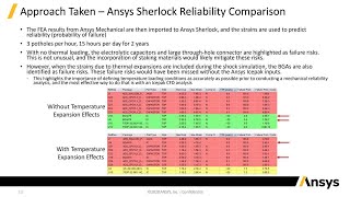 Ansys Sherlock and Ansys Icepak for Temperature Cycling