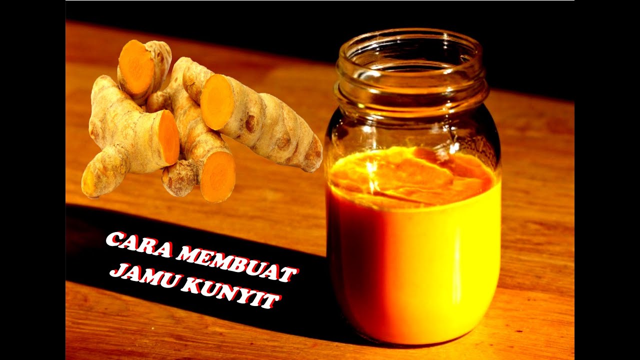 CARA MEMBUAT JAMU  KUNYIT YouTube