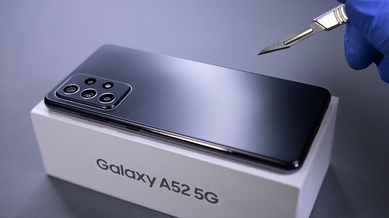 Samsung Galaxy A52 5G early unboxing video reveals in-box contents, camera  features, & more - Gizmochina