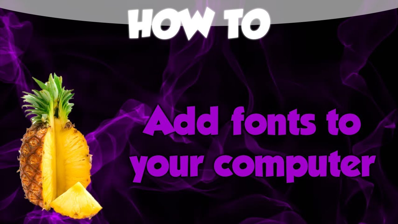 captain kidd one piece How to Add Fonts to Your Computer