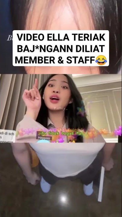 ELLA CLARIFIES VIDEO OF SHOUTING OUT THERE #ellajkt48 #jkt48 #jkt48newera #jkt48edit #shorts