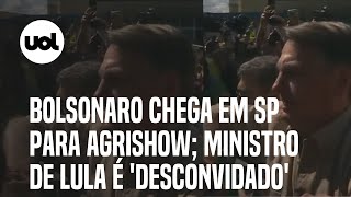 Bolsonaro na Agrishow: Vídeo mostra chegada a Ribeirão Preto (SP); ministro de Lula é 'desconvidado'