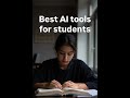 Best Ai tools for students #web3 #contentcreation #chatgpt #productivity #technology #globaldrift