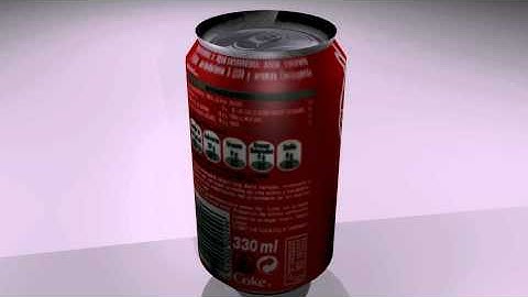 Blender Coke Can Test 1