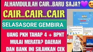 ALHAMDULILLAH SELASA SORE BANTUAN PKH BPNT TAHAP 4 BENAR2 SUDAH CAIR LAGI DIDAERAH INI SIMAK
