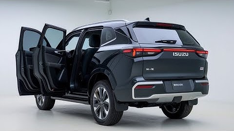 2025 Isuzu MU-X – The Ultimate 7-Seater Adventure SUV!