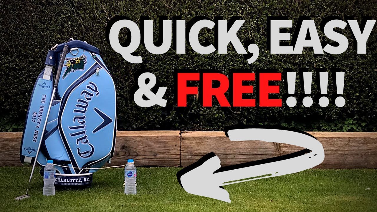 QUICK EASY PUTTING DRILLS AT HOME!!