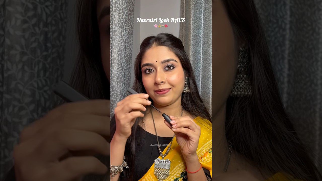 Navratri bindi hack✨ 