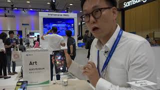 Samsung & Art Rijks Museum at Samsung Developer Conference SDC 2018