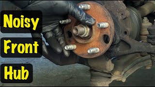 Player Profile 1998 - 2005 Chevy Cavalier Sunfire Front Wheel Hub Replacement & Bearing Noise Isolation Techniques