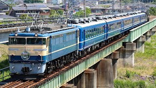 【1965年製造の電気機関車！】EF65 501 &D51 498 牽引のELぐんま横川号！