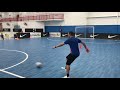 Futsal shooting training