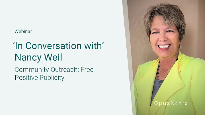 Nancy Weil: Community Outreach: Free, Positive, Pu...