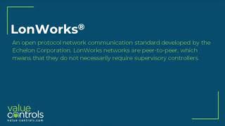 LonWorks - Value Controls Glossary of HVAC terms