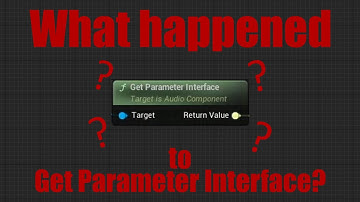 MetaSound Quickie | Where is Get Parameter Interface?