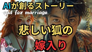 【AIストーリー】オリジナル悲しい狐の嫁入り