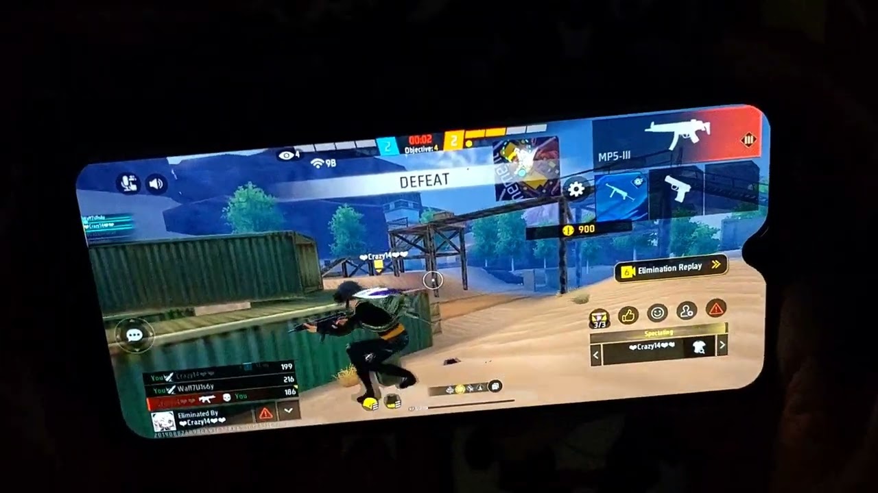 3 finger - 4 finger HUD Best for Mobile Gaming with HEADSHOT and Accuracy 