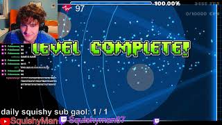 SQUISHYMAN BEATS CATACLYSM ON 0.01x SPEED (SPED UP TO NORMAL PACE)