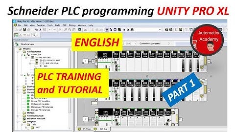 UNITY PRO XL PLC I/O card configuration Part 1