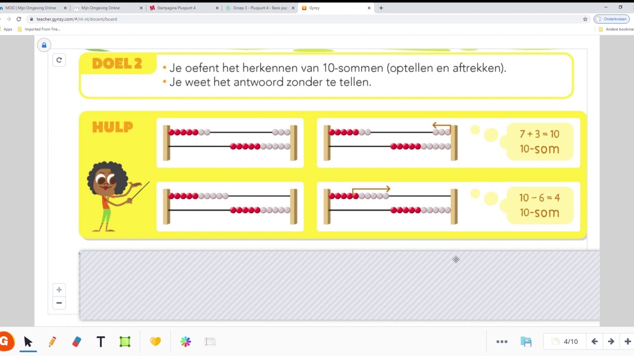 pluspunt 4 groep 3 blok 8 doel 2 10 sommen plussommen en minsommen