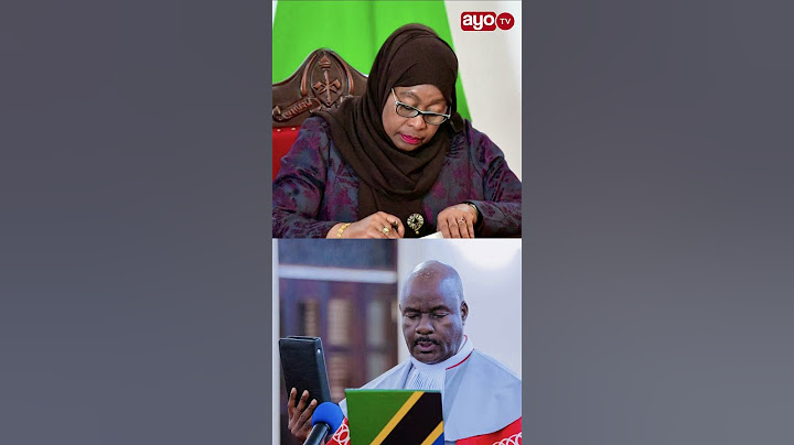 RAIS SAMIA ATEUA JAJI MKUU MPYA WA MAHAKAMA TANZANIA