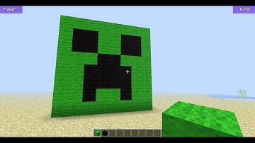 Minecraft Creeper Face Build Hack