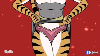 KUNG FU PANDA SEXY MASTER TIGRESS FURRY MAESTRA TIGRESA