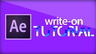 After Effects Tutorial | Text Write-On Tutorial